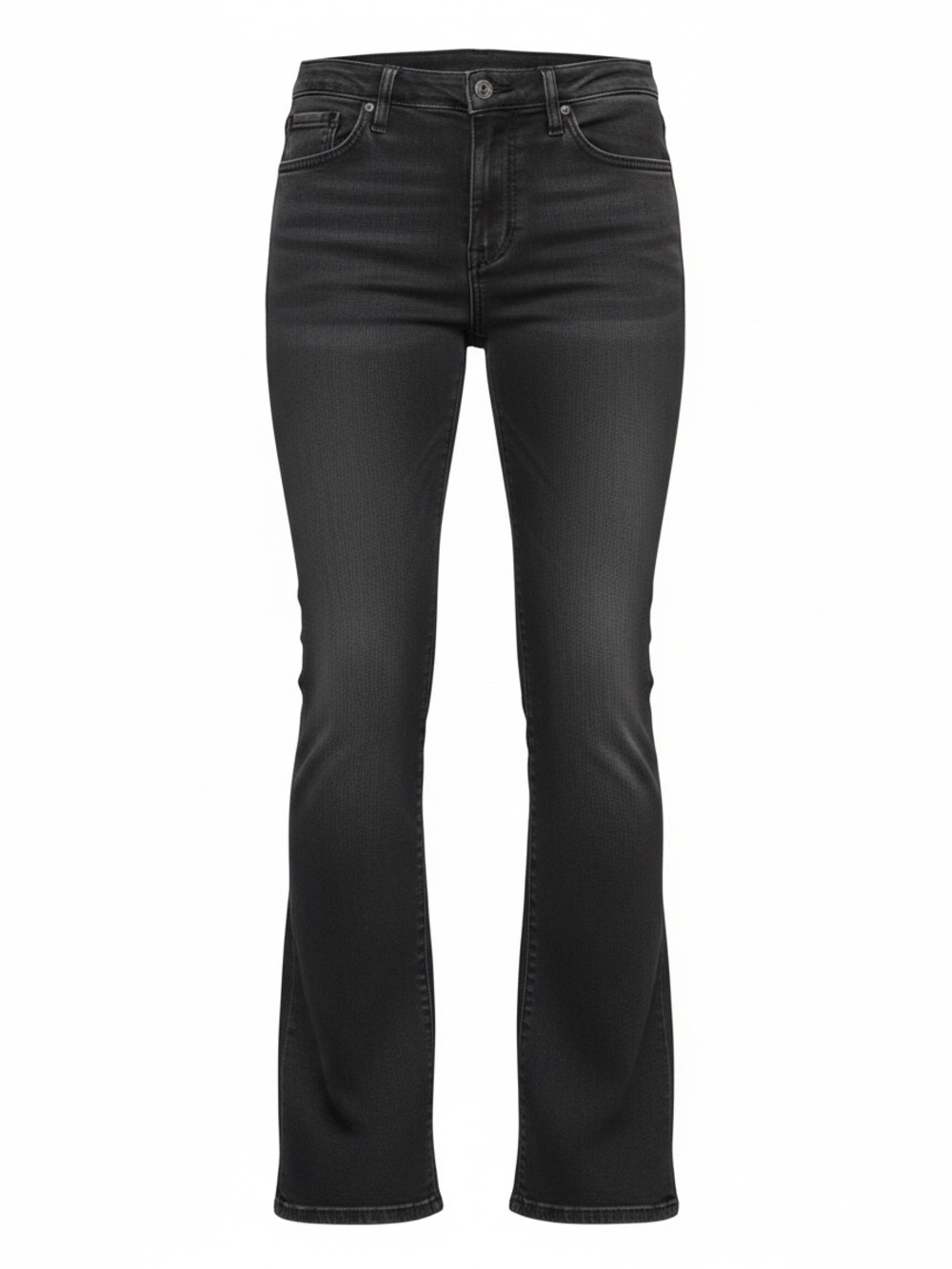 Men’s Black Slim Bootcut Jeans